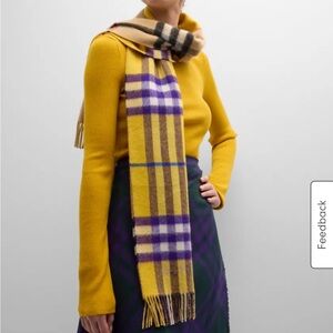 Burberry Cashmere Scarf